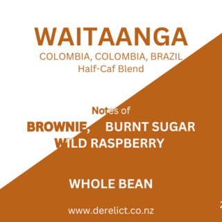 Waitaanga Blend - Half Caf.