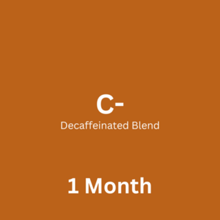 1 Month  C-Decaffeinated Blend