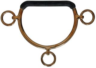 B/T Brass Anti Rearing Bit with Rubber