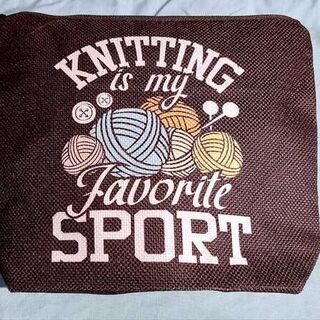 knitting is my fav sport