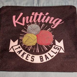 Knitting takes balls