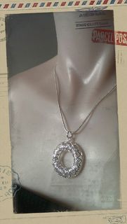 Hollow Koru Heart Pendant Necklace