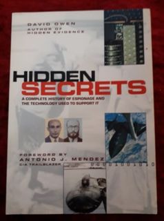 Hidden Secrets - a complete history of espionage and the technology used to support it