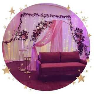 Dreamy Floral Halo Hoop