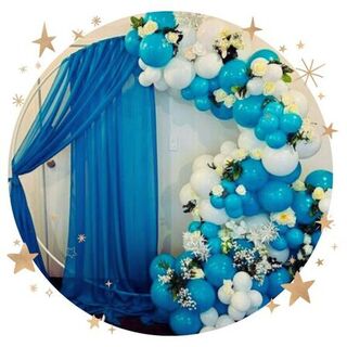 Halo Hoop + Draping & Floral Backdrop