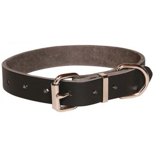 Heavy Duty Leather Dog Collar 19mm