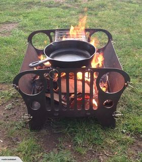 Iconic Jeep Firepit & Grill