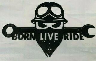 Motor Bike Art  ** Born Live Ride **