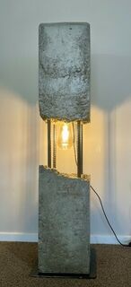 Twilight Urban Decay Concrete Lamp