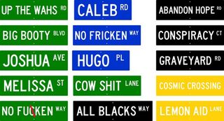 Street Signs Personalised