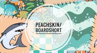 Peachskin/boardshort fabric