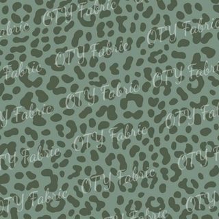 Sage leopard print 