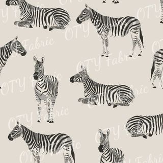 Plain zebras