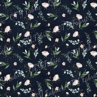 Navy Floral