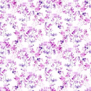 Purple Watercolour Floral