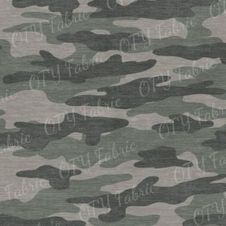 Distressed camo army green