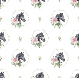 Floral horses - Exclusive 