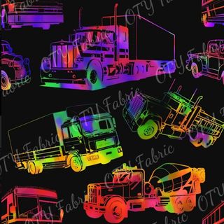 Bright lithograph trucks - Exclusive 