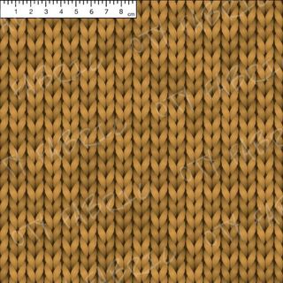 Autumn ochre knit 1 (exclusive print)
