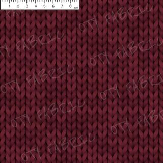 Autumn burgundy knit 2 (exclusive print)