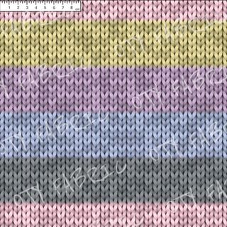 Pastel knit stripe 3 (exclusive print)