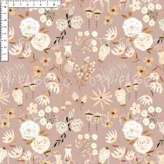 Dusky rose floral