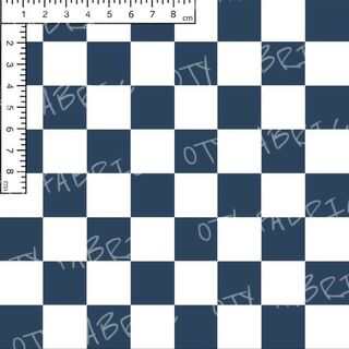 Navy checkers