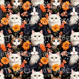 Floral cats