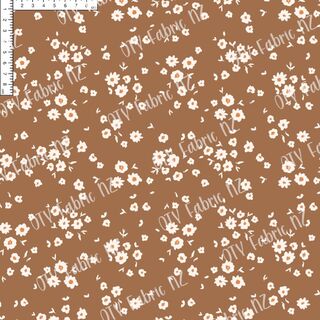 Boho ditzy petite floral in caramel