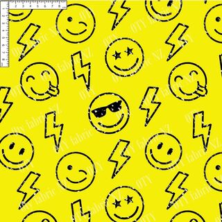 Smiley faces yellow