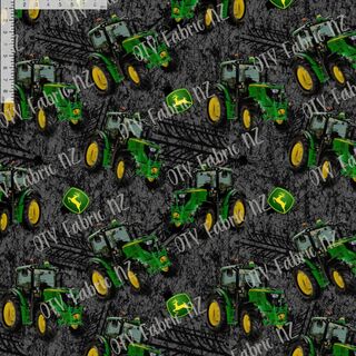 Scribble green Tractors