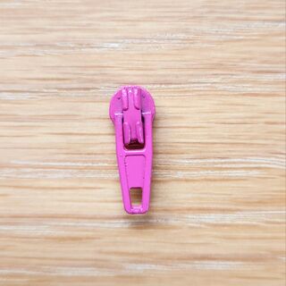 Pink zipper pull