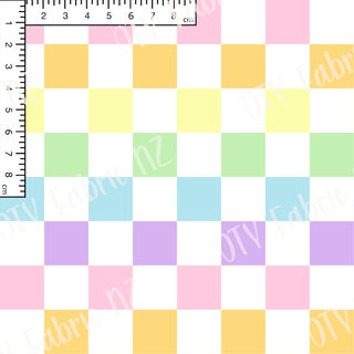 Pastel rainbow Check