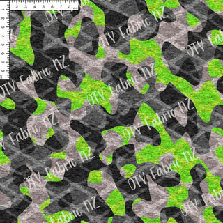 Lime Marle Camo - Picklefish Designs Exclusive