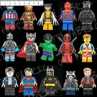 Boys Minifigs black