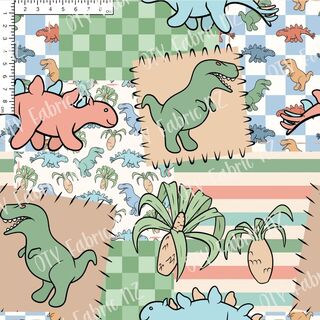 Patchwork boys dino