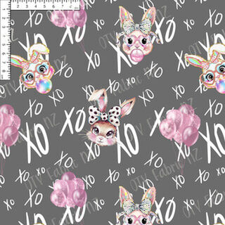 Grey bugglegum bunnies XO - OTY