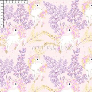 Pastel unicorn floral