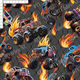 Fire Monster trucks r