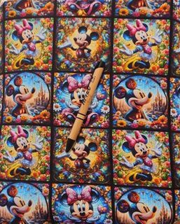 Minnie stained glass