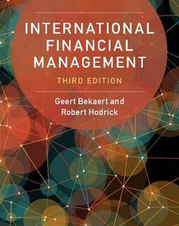 International Financial Management (3rd Edition)