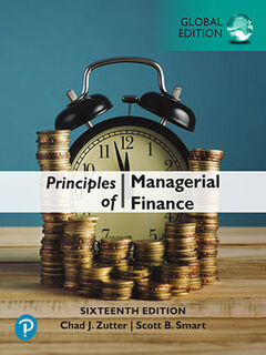 Principles of Managerial Finance (16th Edition)