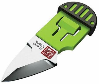 Al Mar Stinger Keychain Knife Green