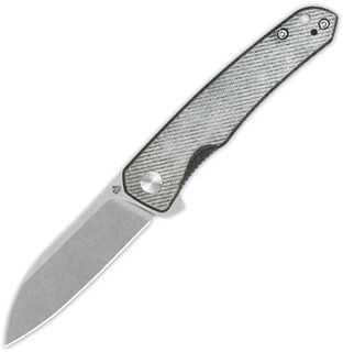 QSP Otter Denim Micarta Folding Knife