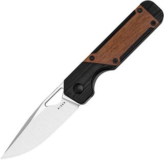 Kizer Mini Militaw Black - Mkuruti Wood