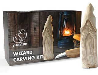 Beavercraft Wizard Carving Kit