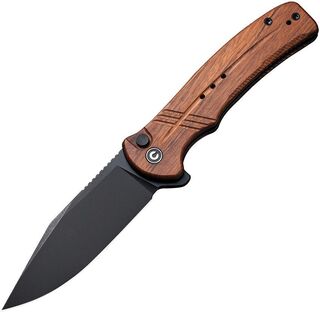 Civivi Cogent Wood - Button Lock