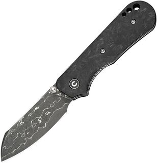 Civivi Crabby Linerlock Damascus