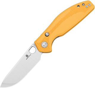 Bestechman Angry Owl B-lock Yellow Folding Knife