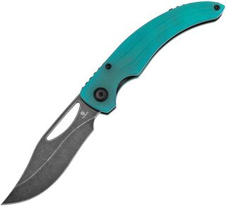 Tenable Gideon Folding Knife Nitro V Blade - Tiffany Blue